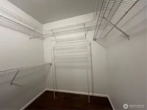 Primary Bedroom Walk-in closet