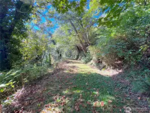 Path to neighborhood beach