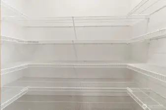 Large walk-in pantry
