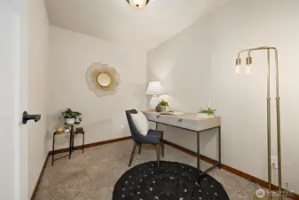 Alternate view of the bonus room/flex space.