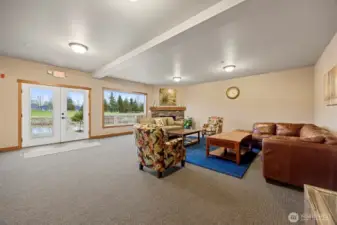 On the main level, enjoy the community common area, perfect for hosting and entertaining.