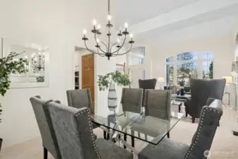 Angle looking towards the formal living room.