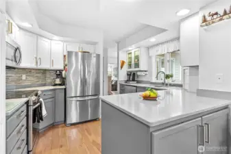 Fully remodeled kitchen