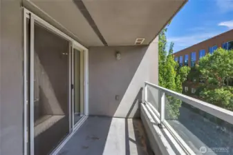 Patio off kitchen/eating area