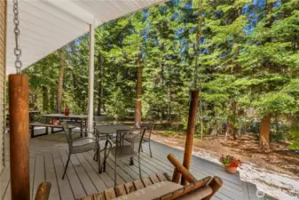 Located on a private one acre lot