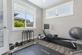3rd bedroom being utilized as alternative space