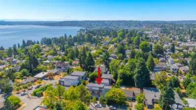 Close to water and parks!