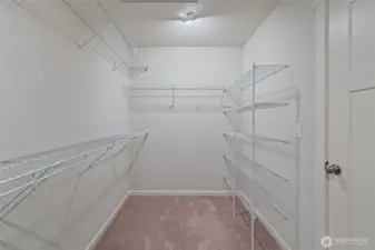Huge walk-in closet