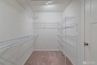 Huge walk-in closet