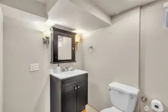 Downstairs bathroom