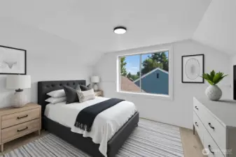 Upstairs bedroom