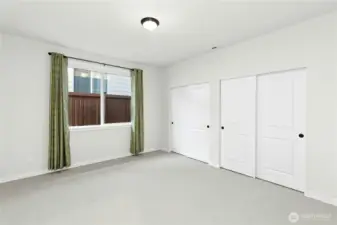 One of the additional bedrooms.