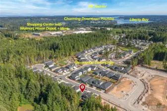Fabulous location close to Poulsbo shopping and not far from Silverdale amenities.