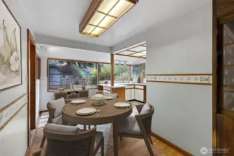 Same photo with virtual staging