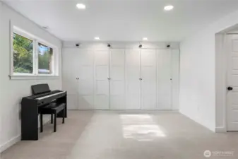 bonus room downstairs