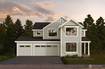 2697 sq feet with 3 car garage!