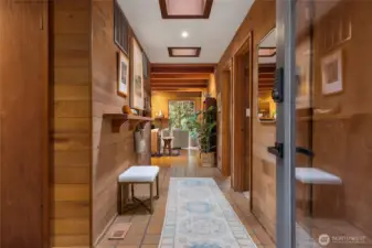 Beautifully designed with simple, organic lines that echo its serene surroundings.