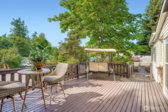 Deck of Front of the Home