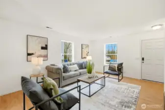 Hardwood floors add warmth, durability, and a timeless look