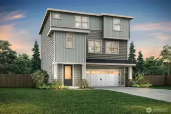 Example of the Summerwood floor plan to be located at 8745 151st Street E