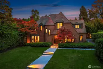 Historic estate on over 1/2 acre, sited on coveted Federal Avenue in North Capitol Hill