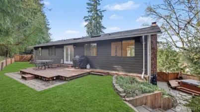 Green grass photoshopped in.