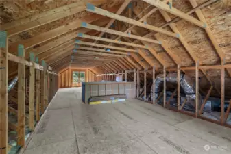 Second House Second Floor Insulated just not Finished