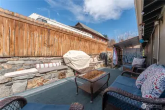 Back patio