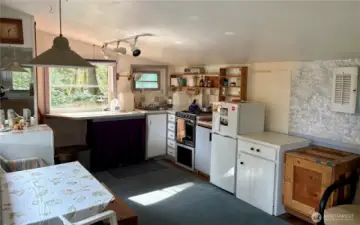 Lower cabin interior