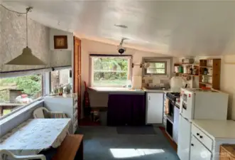 Lower cabin interior