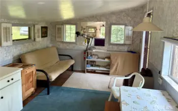 Lower cabin interior