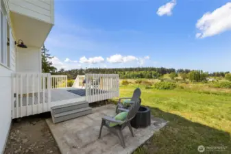 Rear Patio
