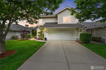 Front of home  2car