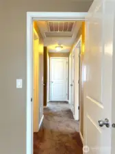 Upstairs hallway to all bedrooms