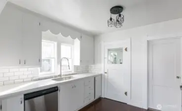 remodeled kitchen