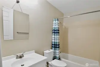 Upstairs Hallway full Bathroom