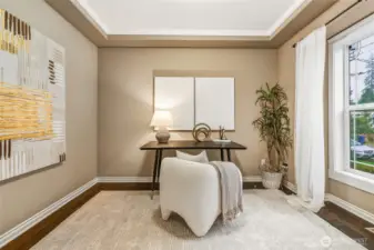 Office or main floor guest room.