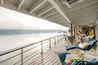 Cloudy Day looking SW