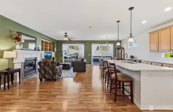 he light filled great room provides the perfect space for casual everyday living or hosting a crowd. This turn-key home is move-in ready with quality updates throughout.
