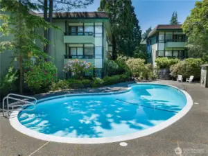 Resort-style living awaits! Spend warm summer days lounging poolside and enjoying the good life.