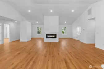 Massive open space w/ electric insert
