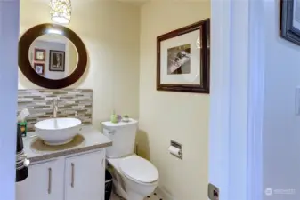 Tastefully Remodeled Powder Room