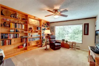 Second Bedroom with Large Picture Window & Access to Upper Balcony On Right