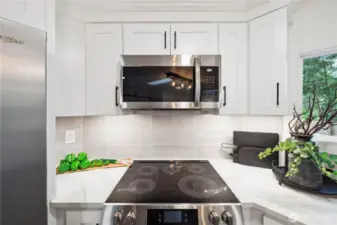 Stainless Steel Microwave