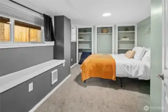 Lots of closet space in 4th bed!