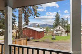 Sit on your front porch and feel yourself just instantly calm down...