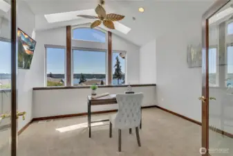 Office with amazing views.