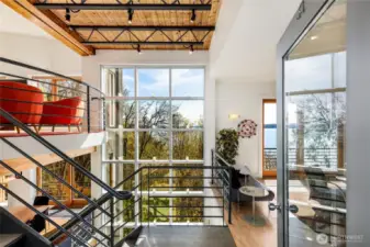Stunning architecture the moment you walk through the front door captures the views at every turn!