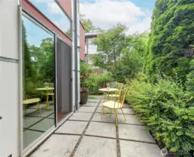 Private front patio—perfect for BBQs or enjoying your morning coffee.
