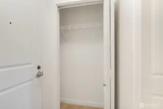 Front closed. No wasted space in this thoughtfully designed home.
